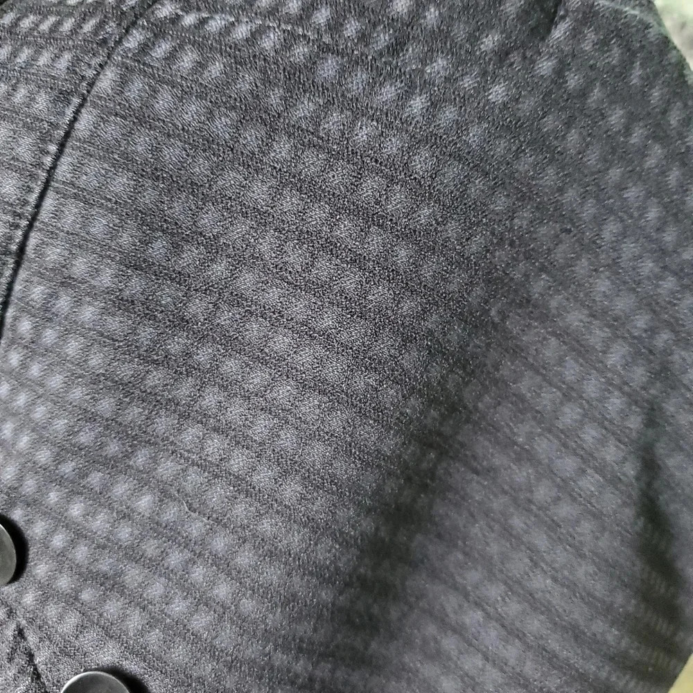 🆑️JOE BENBASSET | Waffle Print Bootcut Slacks in Black sz 3 (flaw) - Picture 4 of 6